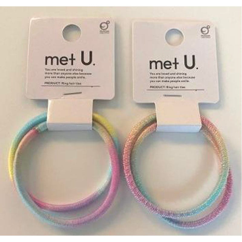 リングゴム レインボー 2P【公式】≪1個からお届け≫Can☆Doネット