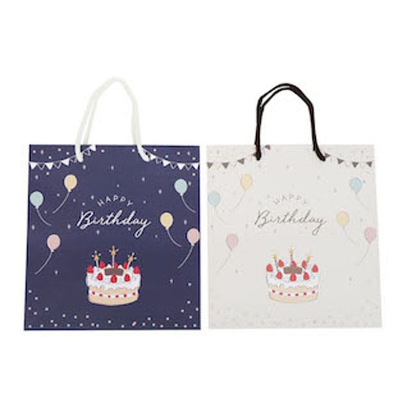 手提げバッグ M バースデーケーキ