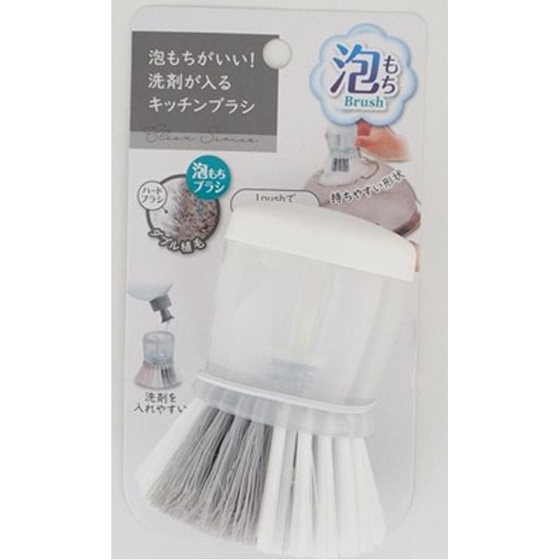 洗剤が入るキッチンブラシ