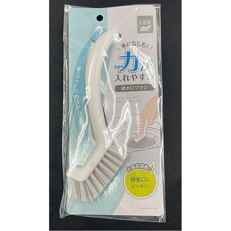 力が入れやすい排水口ブラシ