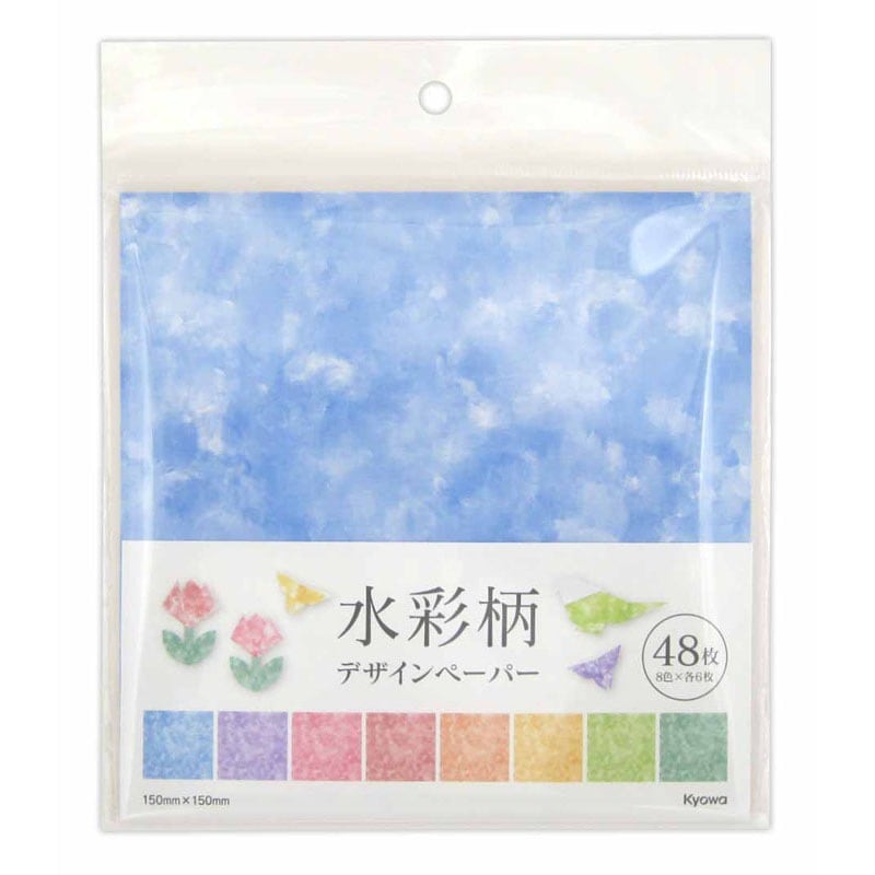 かなみ デザインペーパー デザインペーパー 水彩柄 48P【公式】≪1個からお届け≫Can