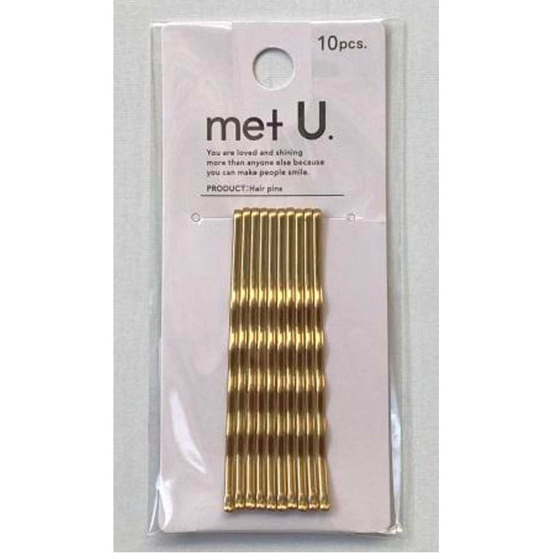 ヘアピン ゴールド 10P