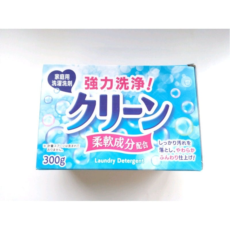 クリーン洗濯洗剤柔軟剤配合　３００ｇ