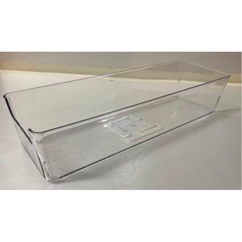 キッチン収納ボックス　クリア　角長