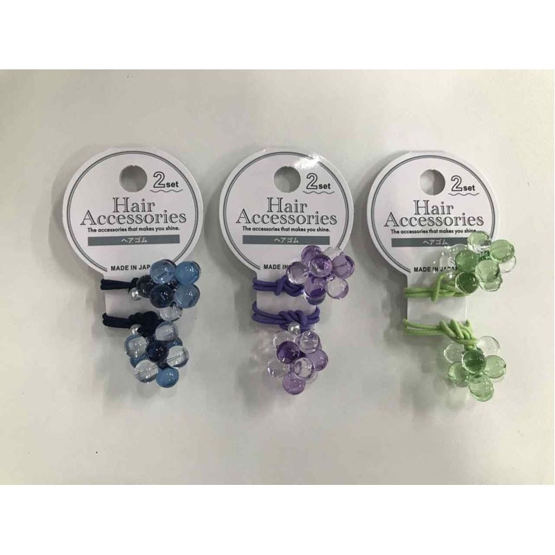 ヘアポニーつぶつぶ×パール2P【公式】≪1個からお届け≫Can☆Do