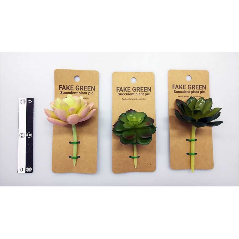 造花多肉植物ピック　アソートＣ