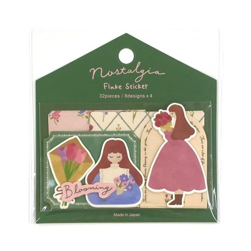 ノスタルジアフレークシール FLOWER