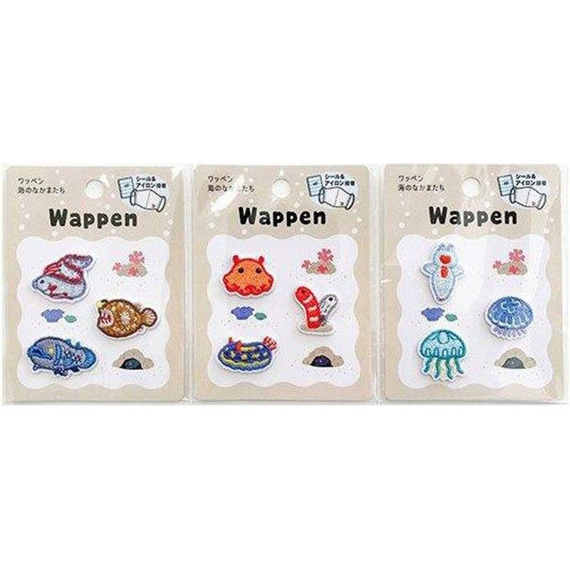 ワッペン　海のなかまたち