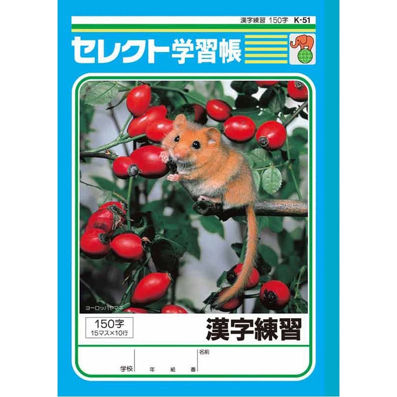 B5漢字練習150字 K-51