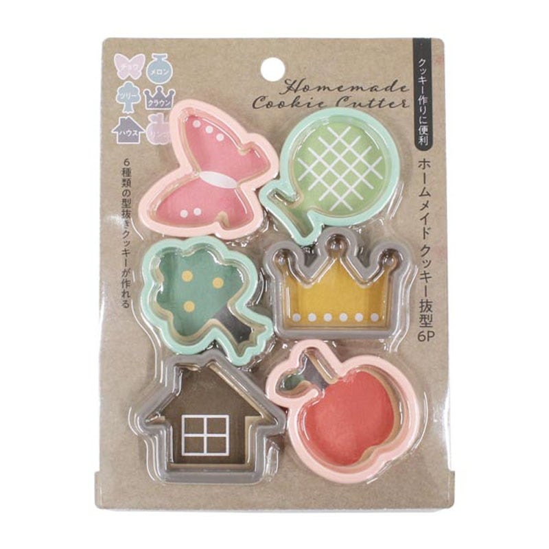 ホームメイド クッキー抜型6P【公式】≪1個からお届け≫Can☆Do