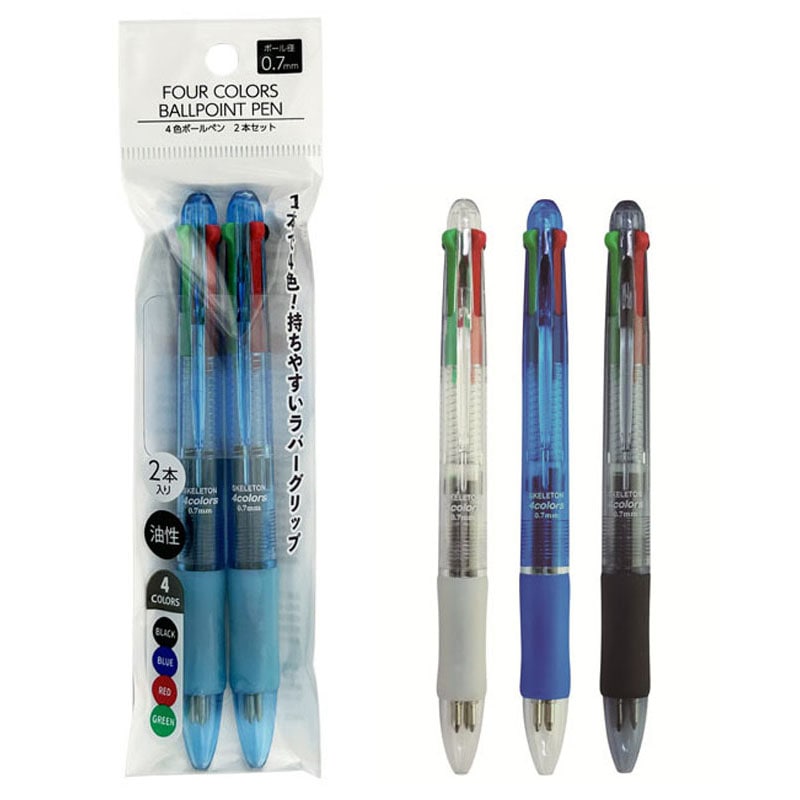４色ボールペン２本セット