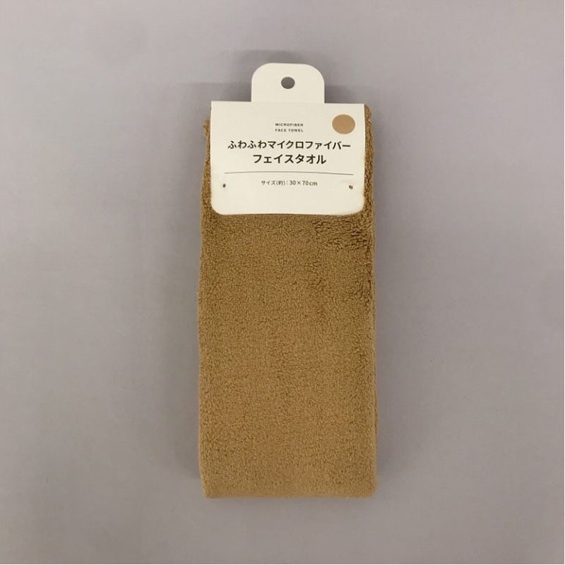 ふわふわマイクロＦフェイスタオルＢＲ