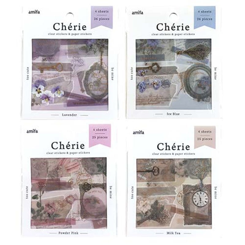 ミニシートシール　４シート　アンティーク