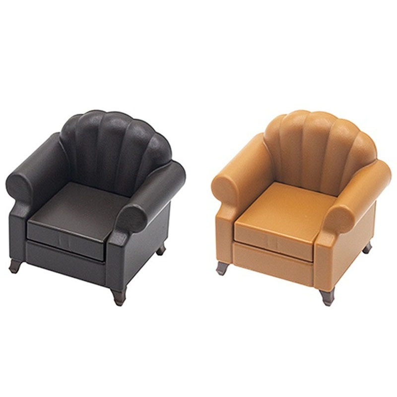 ドールハウス ハンドメイド1/12 NO.75 ミニチュア シェルソファ