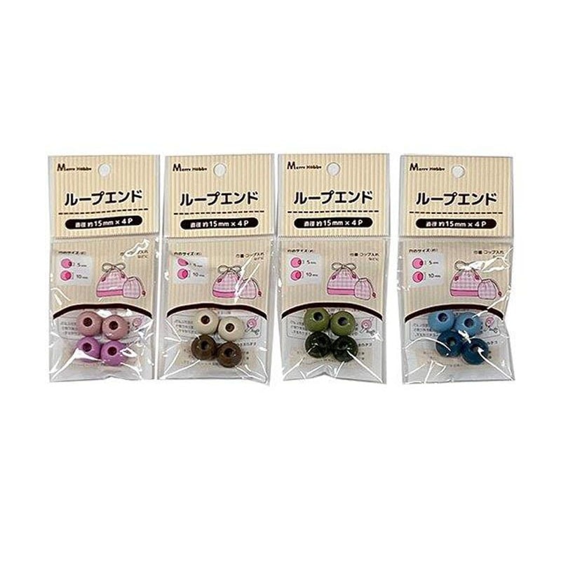 バンダナ、カラー紐、ループエンド