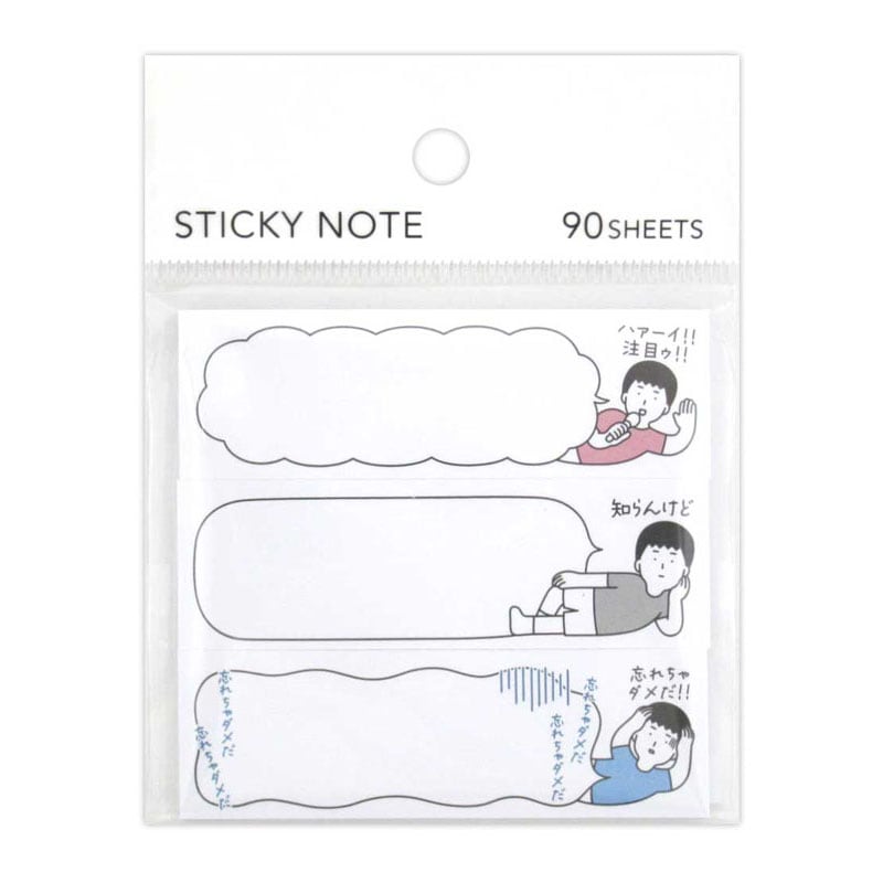 付箋　テキトー君　３０枚３本入