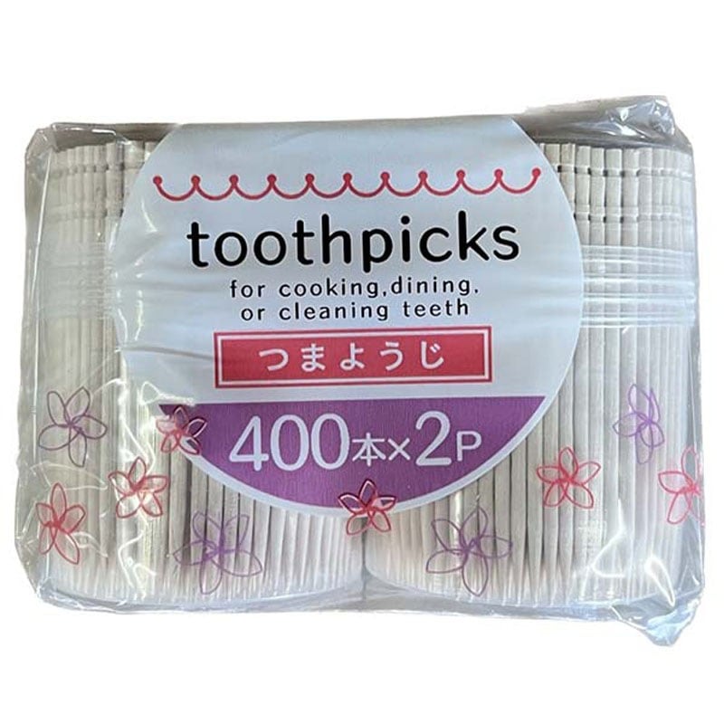 つまようじ 約400本×2P【公式】≪1個からお届け≫Can☆Doネット