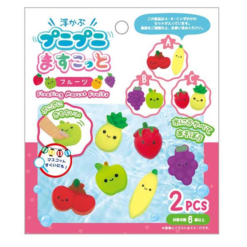 浮かぶプニプニますこっと フルーツ2P