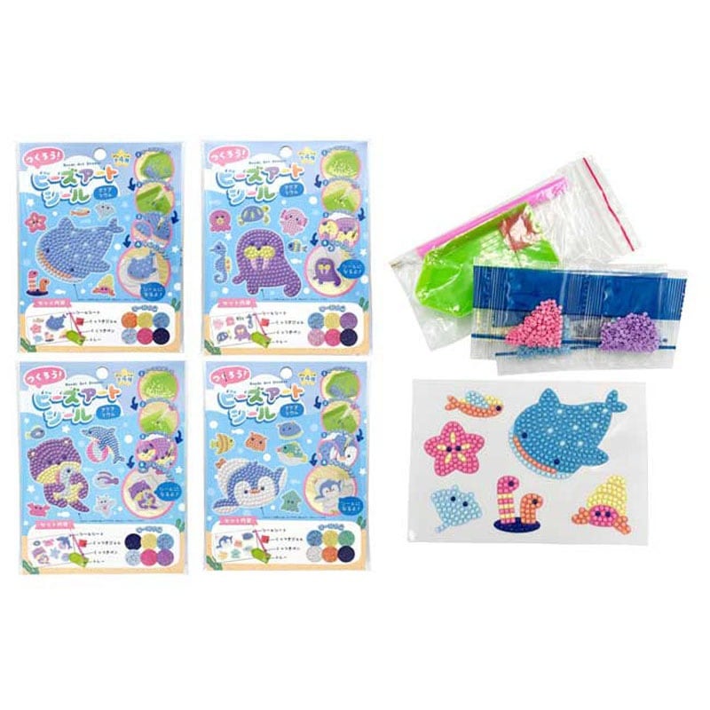 ビーズアートシール　アクアリウム