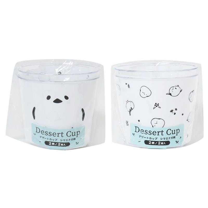 デザートカップ シマエナガ柄 2個【公式】≪1個からお届け≫Can☆Do