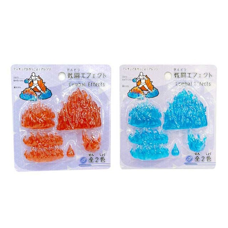 戦闘エフェクト　炎＆水