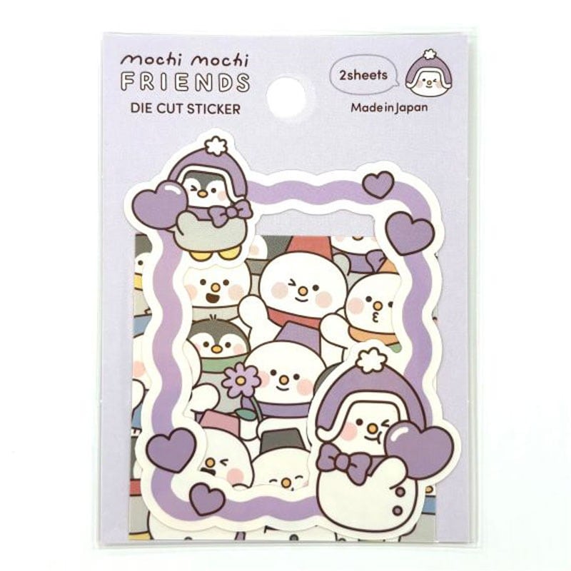 ダイカットステッカー モチモチフレンズ7【公式】≪1個からお届け