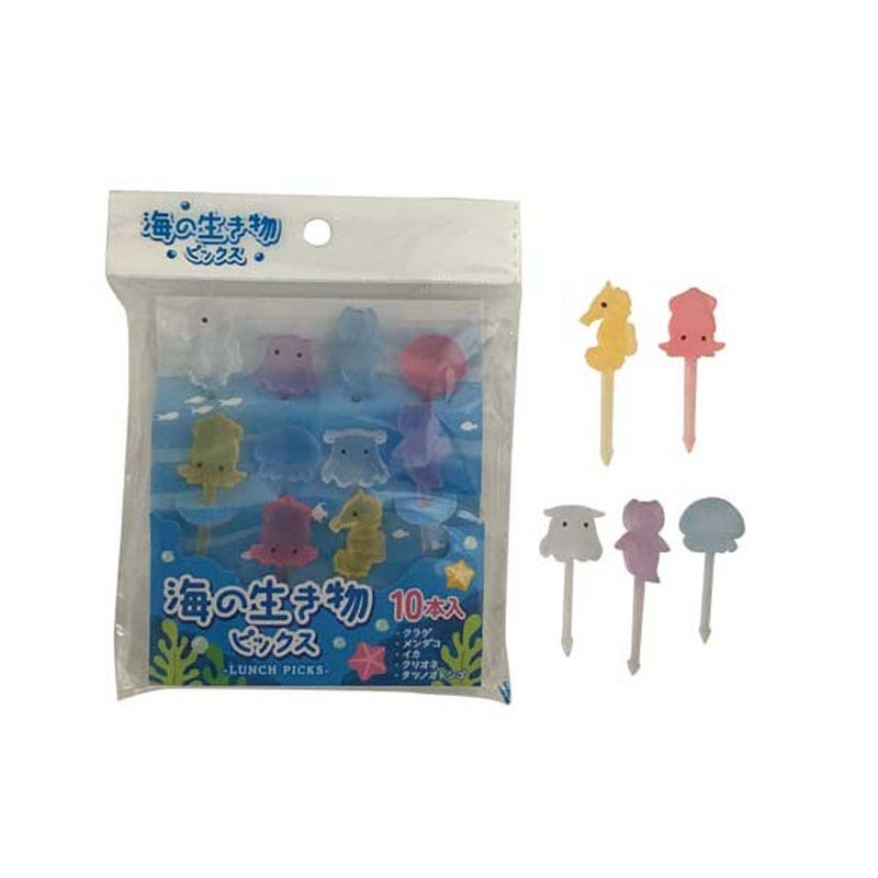 海の生き物ピックス10P