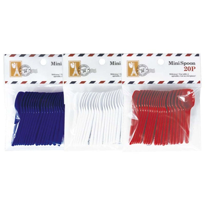 トリコロールミニスプーン２０Ｐ