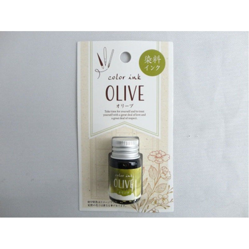 筆記用染色インク　オリーブ
