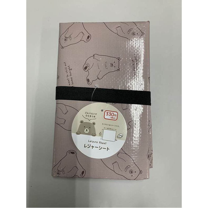 レジャーシート　クマ柄　ＢＥ