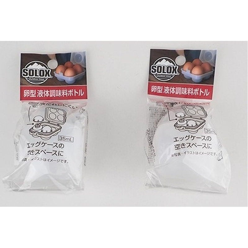 ＳＯＬＯＸ　卵型液体調味料ボトル