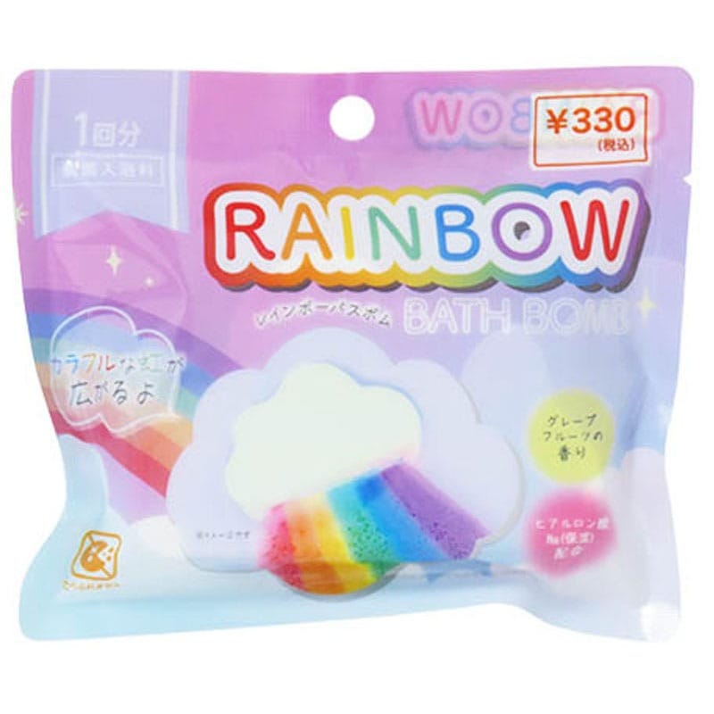 レインボーバスボム くも型