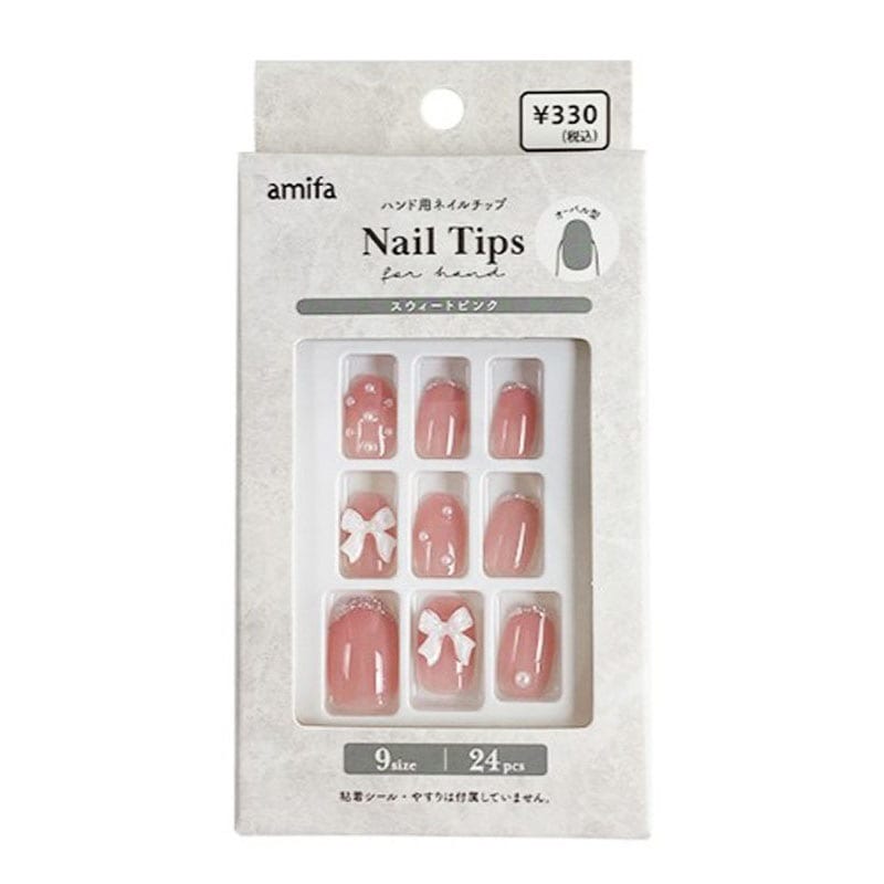 ネイルチップハンド　Ｓピンク