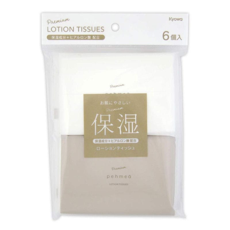 プレミアムローションティッシュ　６Ｐ