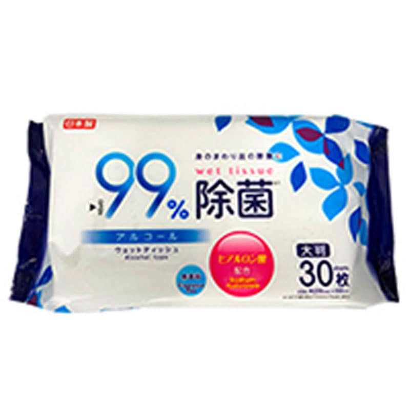 アルコール除菌大判ウェット　３０枚