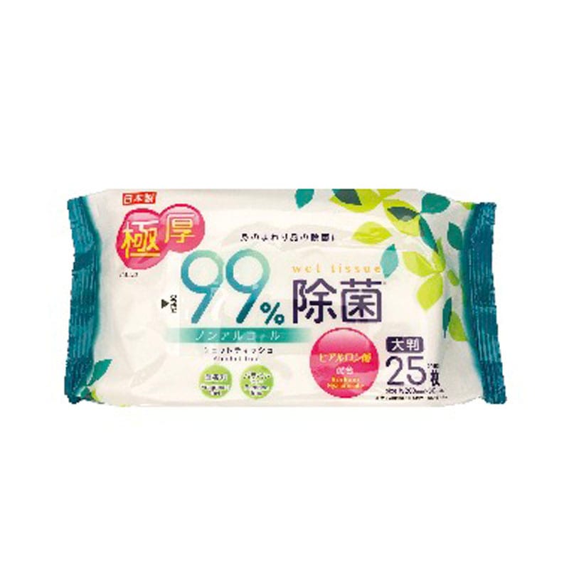極厚ノンアル除菌大判ウェット　２５枚