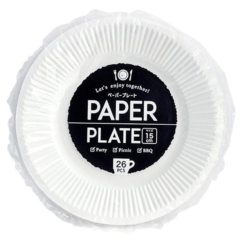 ペーパープレート　１５ＣＭ　２６枚