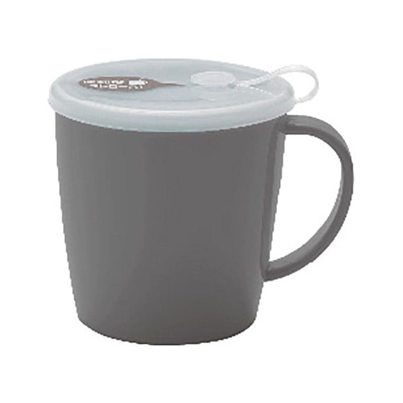 Ｇ＆Ｂフタ付きマグカップ　グレー