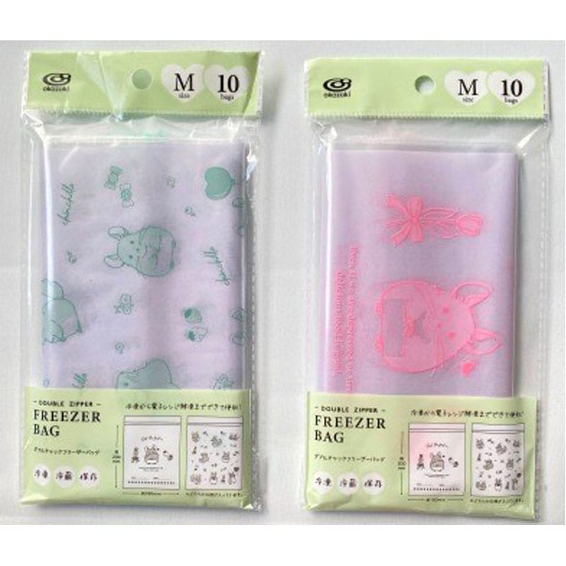 フリーザーバッグM 10P チンチラ柄【公式】≪1個からお届け≫Can