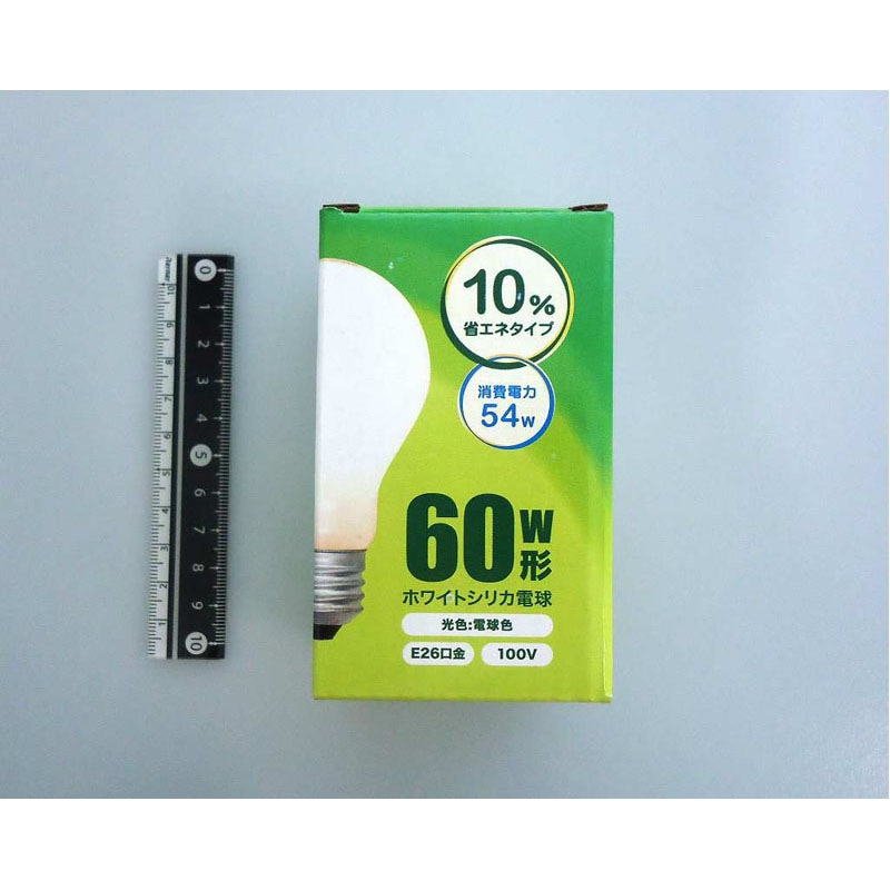 ホワイトシリカ電球６０Ｗ　１Ｐ
