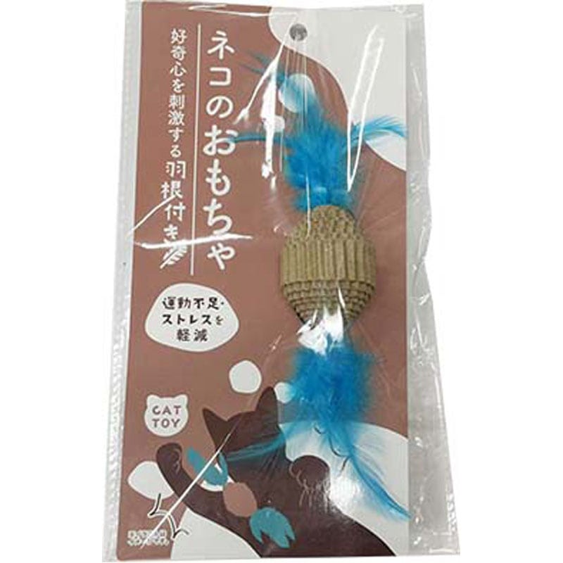 ネコ用羽根つきおもちゃ