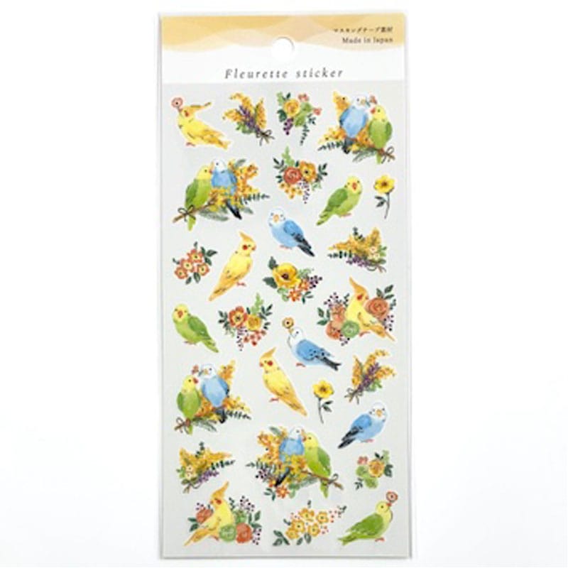 ＦＬＥＵＲＥＴＴＥステッカー　イエロー