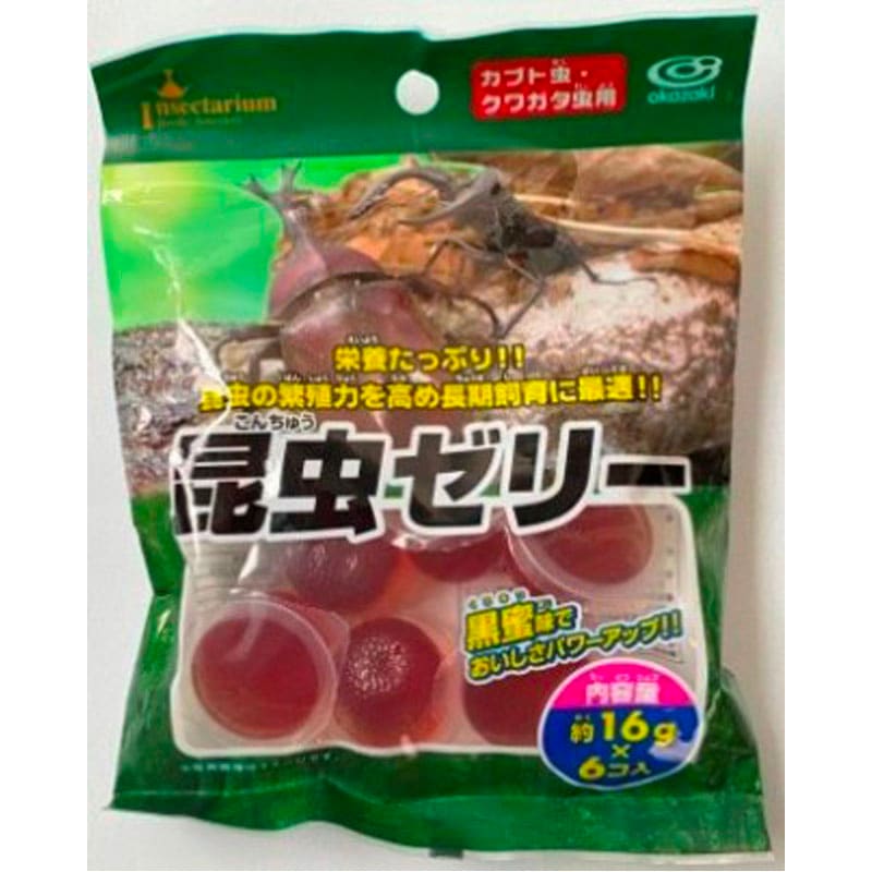 昆虫ゼリー１６Ｇ×６Ｐ　黒蜜味