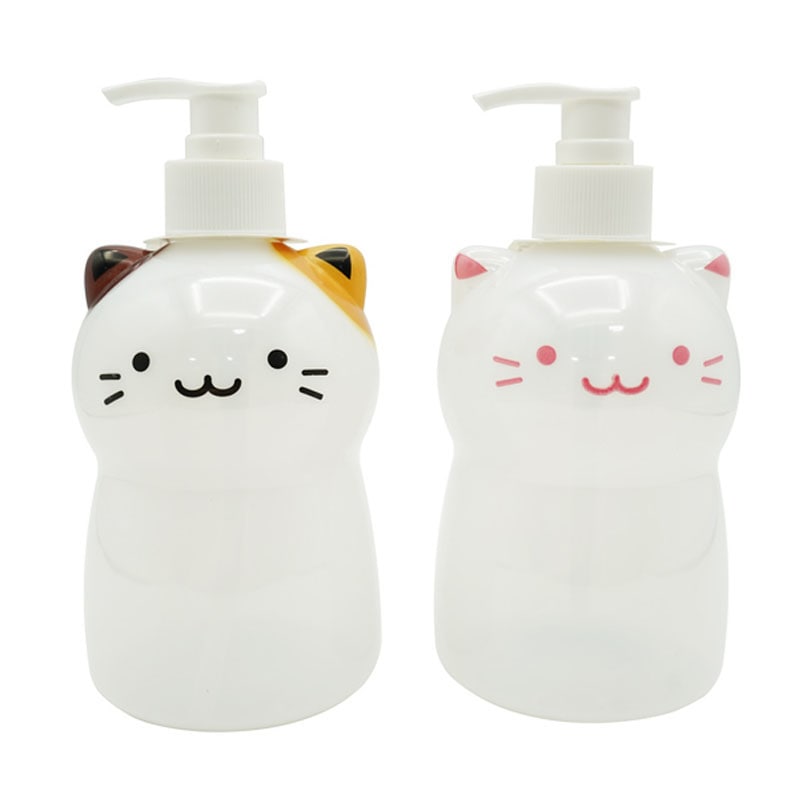 白にゃ ページ【ルカス・トンプシー】 アニマルポンプボトル500mL ねこ【公式】≪1個からお届け≫Can
