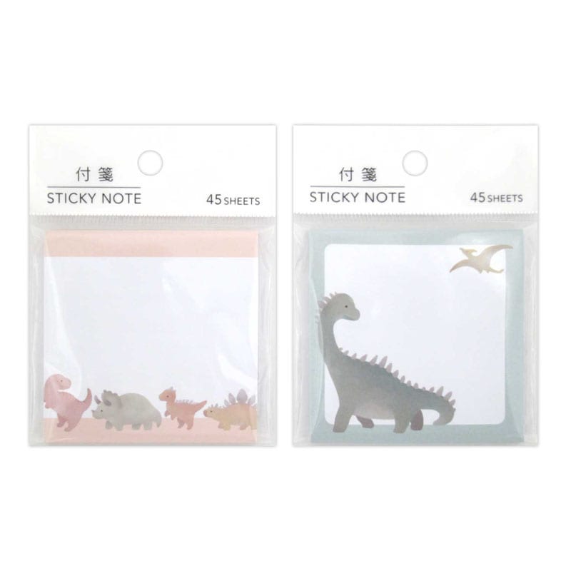 付箋 ゆるザウルス 45枚