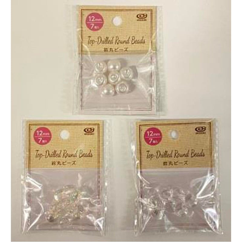 鈴丸ビーズ　１２ｍｍ　７個入