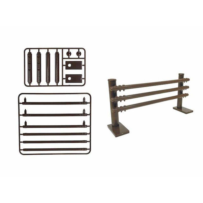 日本の町並み 町なかのガードパイプ