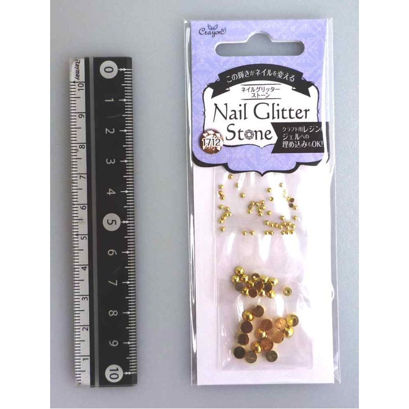 ネイルグリッターストーン　ハーフブリオン