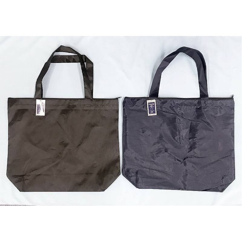 ファスナー付トートバッグ ダーク【公式】≪1個からお届け≫Can