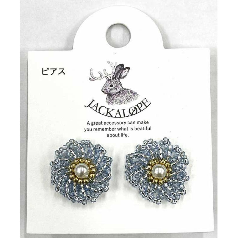 ＪＬ　ビーズループピアス　ＢＬ